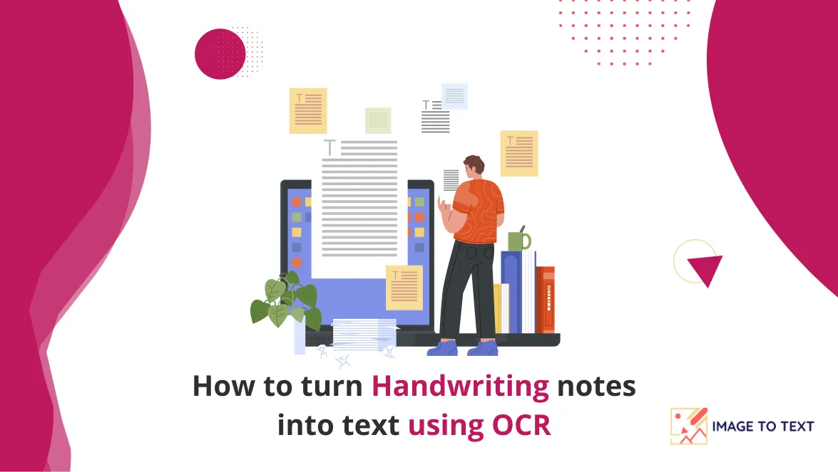 How to turn handwriting notes into text using OCR